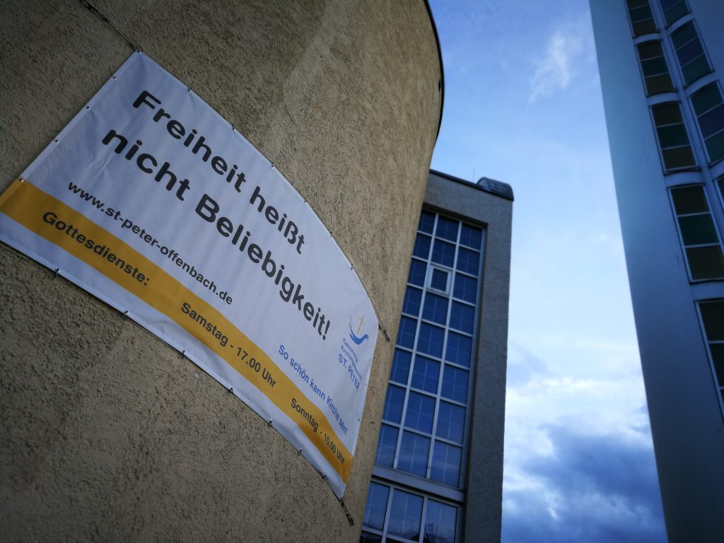 Freiheit heißt nicht Beliebigkeit!